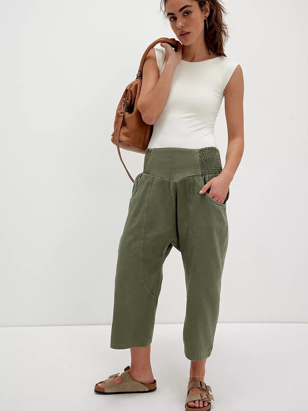 We The Free Lunan Crop Harem
Jeans Green - Picture 5 of 12